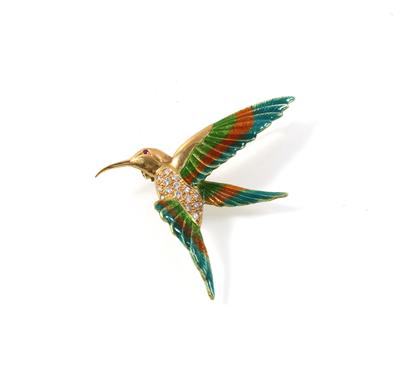 Brosche Kolibri - Gioielli