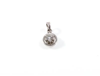 Brillantsolitäranhänger 0,36 ct - Gioielli