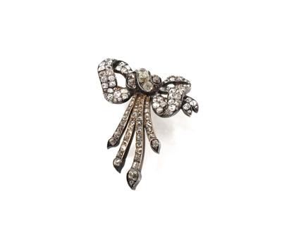 Diamant Brosche zus. ca. 3,40 ct - Jewellery