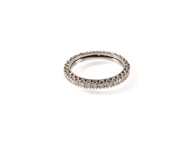 Brillant Memoryring zus. ca. 0,60 ct - Klenoty