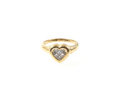 Diamantring zus. ca. 0,40 ct - Klenoty