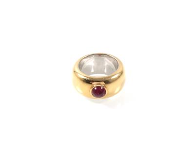 Rubin Cabochon Ring - Jewellery