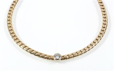 Brillantcollier ca. 0,70 ct - Klenoty