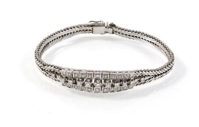 Diamantarmband zus. ca. 1,10 ct - Gioielli