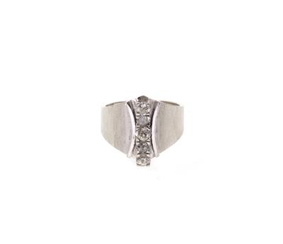 Diamantring zus. ca. 0,55 ct - Gioielli