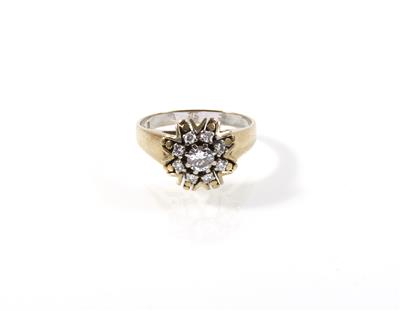 Brillantdamenring zus. ca. 0,60 ct - Jewellery