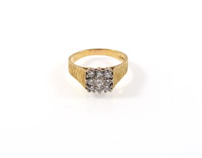 Brillantring zus. ca. 0,80 ct - Schmuck