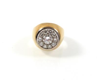 Brillantring zus. ca. 1,75 ct - Klenoty