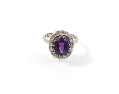 Brillant Amethystring - Schmuck