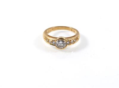 Brillant Ring zus. ca. 1,27 ct - Schmuck