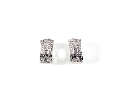 Diamantohrclips zus. ca. 2 ct - Gioielli