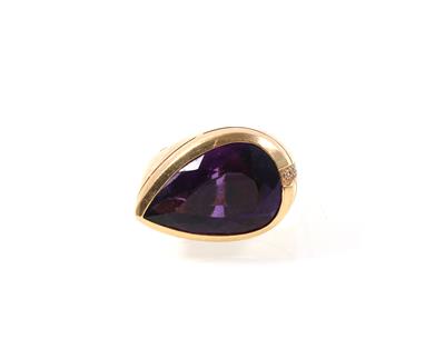 Brillant Amethystring - Jewellery