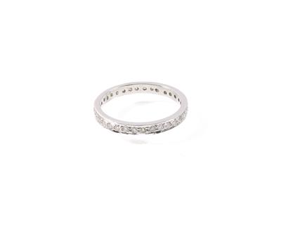 Brillant Memoryring zus. ca. 0,40 ct - Jewellery