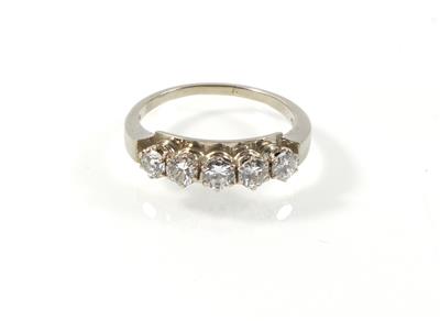 Brillantring zus. ca. 0,90 ct - Gioielli