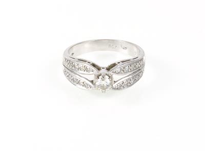 Brillant Diamantring zus. ca.0,50 ct - Schmuck