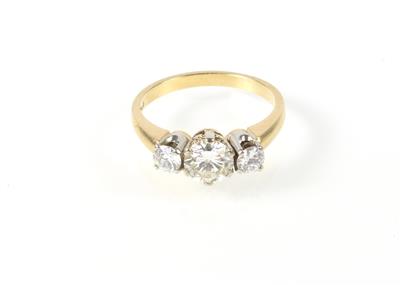 Brillantring zus. ca. 1,05 ct - Schmuck