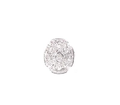 Diamantdamenring zus. ca. 0,50 ct - Jewellery