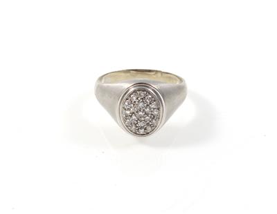 Diamantring zus. ca. 0,40 ct - Jewellery