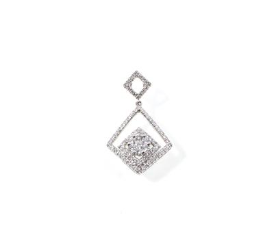 Brillantanhänger zus. ca. 0,55 ct - Jewellery