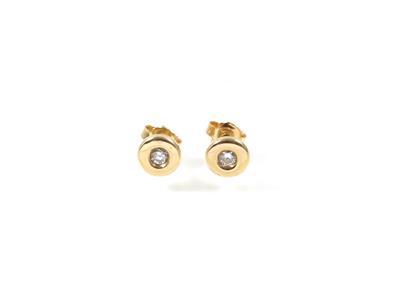 Brillantohrstecker zus. ca. 0,25 ct - Jewellery