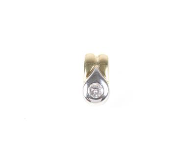 Brillantsolitäranhänger ca. 0,10 ct - Schmuck