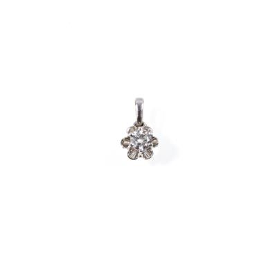 Brillantsolitäranhänger ca. 0,35 ct - Gioielli