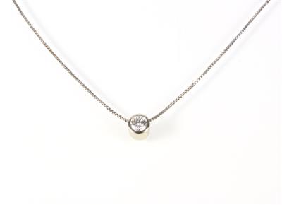 Brillantsolitärcollier ca. 0,55 ct - Jewellery