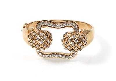 Diamantarmreif zus. ca. 4,60 ct - Jewellery