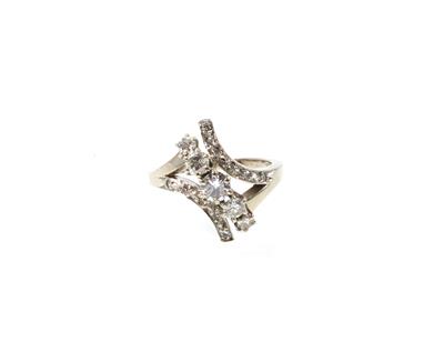 Diamantring zus. ca. 1 ct - Klenoty