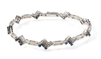 Brillant Saphirarmband - Schmuck