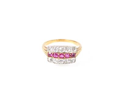 Diamantring zus. ca. 0,90 ct - Schmuck