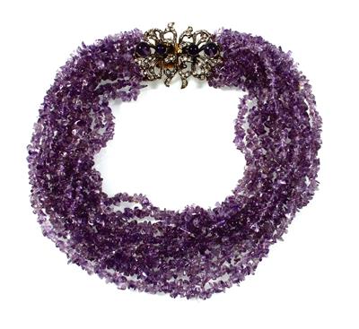 Amethystcollier - Jewellery