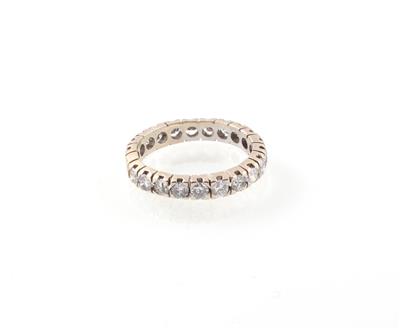 Brillant Memoryring zus. ca. 1,50 ct - Jewellery