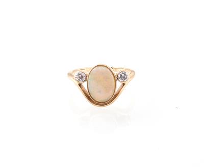 Brillant Opal Ring - Gioielli