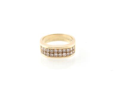 Brillantdamenring zus. ca. 0,75 ct - Jewellery