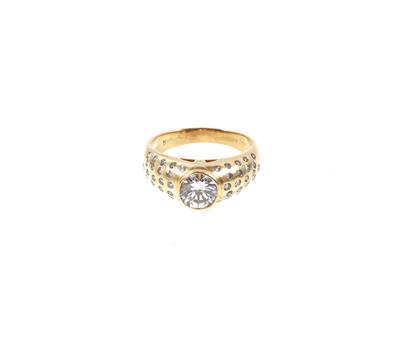 Diamantring zus. ca. 1,70 ct - Jewellery