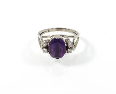 Brillant Amethystring - Schmuck