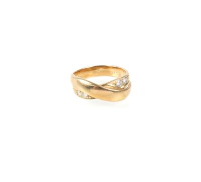 Brillantring zus. ca. 0,22 ct - Klenoty