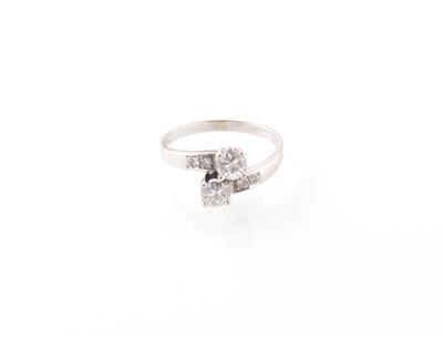 Brillantring zus. ca. 0,75 ct - Klenoty