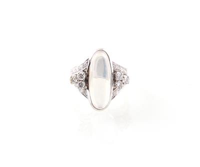 Brillantdamenring zus. ca. 0,55 ct - Klenoty