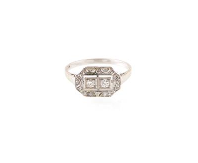 Diamantring zus. ca. 0,13 ct - Gioielli