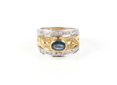Diamant Saphirring - Jewellery