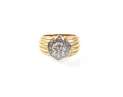 Brillantring zus. ca. 0,80 ct - Schmuck