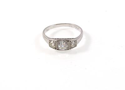 Diamantring zus. ca. 1 ct - Schmuck