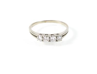 Brillantring zus. ca. 0,45 ct - Schmuck