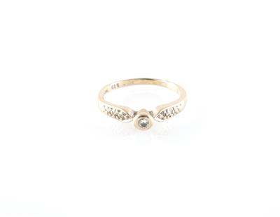 Diamantring zus. ca. 0,10 ct - Jewellery