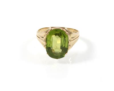 Peridotring ca. 8 ct - Gioielli