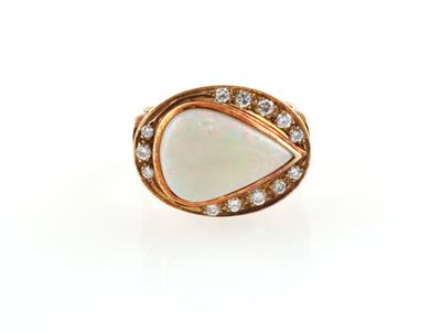 Brillant Opal Ring - Gioielli