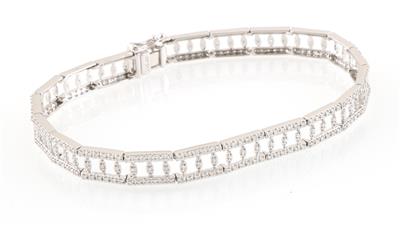 Diamantarmband zus. ca.1,25 ct - Schmuck