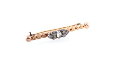 Diamantrautenbrosche - Jewellery